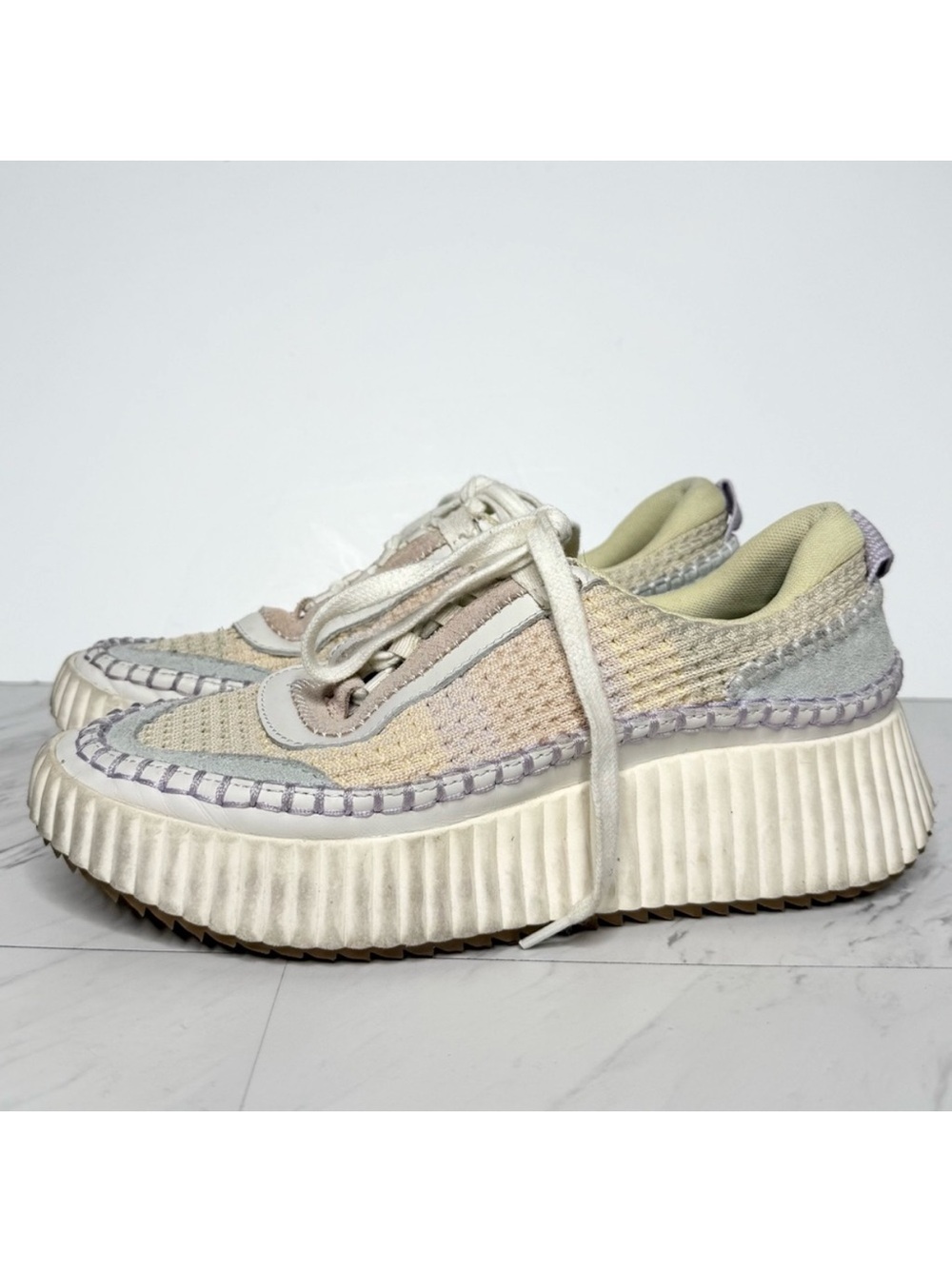 Dolce Vita Dannis Multi Color Platform Sneaker 8